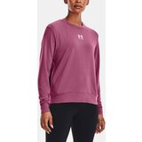 Under Armour T-Shirt Rival Terry Crew-PNK - Women Cene