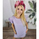 Pri Cotton simple dress with frills | shoptok.hr