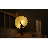 Gingko LED namizna svetilka v beli in temni naravni barvi (višina 4 cm) Origami – | Shoptok.si