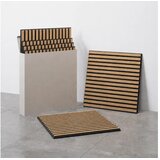  Set od 4 akustična zidna panela VASAVIK 60x60 cm, uljani hrast Cene
