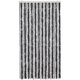  Zastor protiv muha sivo-crni 100 x 230 cm od šenila | shoptok.hr