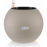 LECHUZA PURO Color 20 + Makramee - peščeno rjava | Shoptok.si