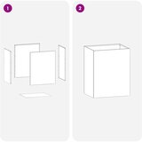  Vrtna saksija 2 kom. Srebrna 40 x 30 x 50 cm Nehrđajući čelik | shoptok.hr