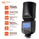  Godox V1 Blic za DSLR i TTL hot shoe blic sa litijumskom baterijom Cene