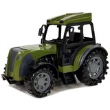 Lean_Toys Zeleni traktor s prikolico in hlodi 50cm na daljinsko upravljanje 2,4G | Shoptok.si