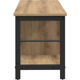 vidaXL Knjižna polica Umetni hrast 102 x 32 x 40,5 cm Konstruiran les | Shoptok.si