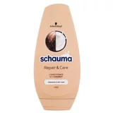 Schwarzkopf Schauma Repair & Care Conditioner balzam s kokosom za oštećenu i suhu kosu za ženske