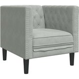 SOFA Svijetlo siva 74,5 x 71 x 70,5 cm Baršun | shoptok.hr