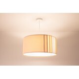  Luster na sajli STRIPES 1xE27/60W/230V preč. 60 cm bež | Eponuda.com