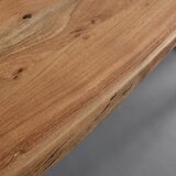 Bessagi Home jedilna miza malmo, les akacije, 180x90 cm | Shoptok.si