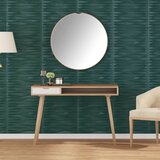 vidaXL Stenski paneli 24 kosov zeleni 50x50 cm XPS 6 m² kamen | Shoptok.si