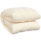 vidaXL Teška deka svijetla krem 220x240 cm 11 kg od tkanine | shoptok.hr
