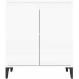  Komoda bijela 60 x 35 x 70 cm od konstruiranog drva | Shoptok.si