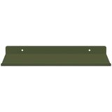  Lebdeća polica 4 pcs Maslinasto zelena 30 x 18 x 2,5 cm Čelik | shoptok.hr