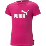 Puma ESS LOGO TEE G Majica za djevojčice, ružičasta, veličina