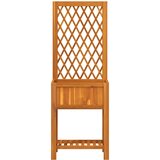  Sadilica s rešetkom i policom 55x29,5x152 cm od drva bagrema | shoptok.hr