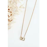 Kesi Delicate chain with gold hearts
