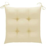  Zložljivi vrtni stoli z blazinami 8 kosov trdna tikovina | Shoptok.si