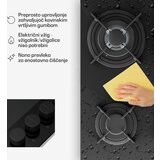 Klarstein Velaire plinska ploča za kuhanje, 4 plamenika s električnim paljenjem, kompatibilna s prirodnim plinom i ukapljenim naftnim plinom, 8000 W, 60 cm | shoptok.hr