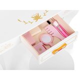 ECO TOYS Dječji drveni toaletni stol veliki s ogledalom za djevojčice | shoptok.hr