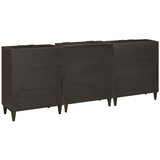  Set komoda 3 kom. 180 x 33 x 75 cm Čvrsto drvo manga | shoptok.hr