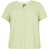 Vero Moda Curve Majica 'MYMILO' pastelno zelena | Shoptok.si