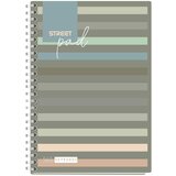 STREET Zvezek A5 Pad Lines s špiralo, mali karo, 100 listov | Shoptok.si
