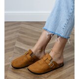 D/CEO Brown closed-toe sandals on a cork sole Lerins | shoptok.hr