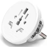 Putni adapter za EU, beli