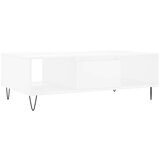  Stolić za kavu bijeli 104 x 60 x 35 cm od konstruiranog drva | shoptok.hr