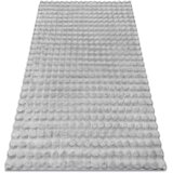 RugsX Preproge Preproga BUBBLE srebro 21 IMITACIJA ZAJČJEGA KRZN 140x190 cm Srebrna | Shoptok.si