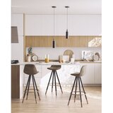 Kave Home Smeđa barska stolica (visine sjedala 75 cm) Slad – | shoptok.hr