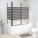  Prugasta tuš-kabina 120 x 68 x 130 cm od kaljenog stakla | shoptok.hr