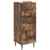  Predalna omara Dimljen hrast 33 x 34,5 x 89,5 cm Inženirski les, (5000232579) | Shoptok.si