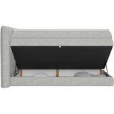 Premium Living Postelja Boxspring Lina, Svetlo Siva, 200x200 | Shoptok.si