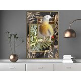  Poster - Composition with Gold Parrot 30x45 | shoptok.hr