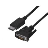 Lanberg CA-DPDV-10CU-0010-BK video cable adapter 1 m DisplayPort DVI-D Black | shoptok.hr