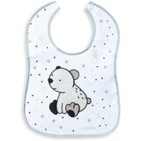 BabyOno be Active I Can Almost Feed Myself podbradnik Grey 9 m+ 1 kom | shoptok.hr
