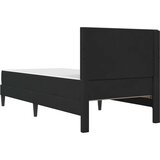  Okvir kreveta s madracem s uzglavljem Crna 80 x 200 cm Baršun | shoptok.hr