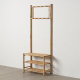 Ixia Od bambusa set za hodnik u prirodnoj boji 70x175x32 cm Manali – | shoptok.hr