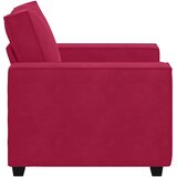 SOFA fotelja vino crvena 100x78x84 cm baršun | shoptok.hr