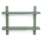 Spinder Design Zelena/siva metalna polica s više razina 60 cm Hola – | shoptok.hr