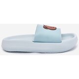 Boto Women's Foam Slippers With Bear Blue Lalon | Shoptok.si