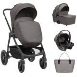 Kikka Boo Kolica Modena 3in1 set sa I-SIZE I-Prime autosedištem i tvrdom korpom Dark Grey (KKB11281) Cene