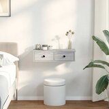  Zidna polica s ladicama siva sonoma konstruirano drvo | shoptok.hr
