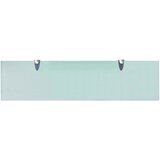  Zidne police 2 kom staklene 80 x 20 cm 8 mm | shoptok.hr