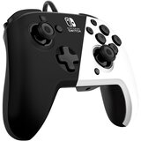 Pdp switch faceoff deluxe controller + audio pdp black &amp; white | shoptok.hr