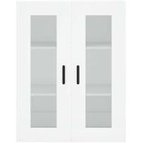  Visoka komoda bijela 69,5x34x180 cm konstruirano drvo | shoptok.hr
