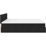 vidaXL Okvir kreveta s madracima crni 160x200cm od tkanine | shoptok.hr