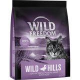 Wild Freedom suha mačja hrana 2 x 400 g po posebni ceni! - Adult "Wild Hills" raca - recept brez žit | Shoptok.si